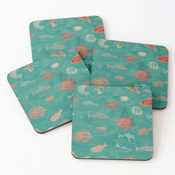 Item preview, Lake Life - Fish and Frogs designed and sold by ara-designs.