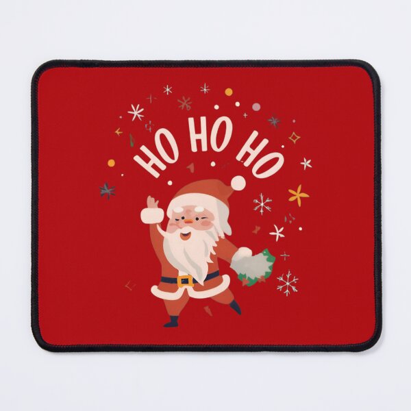 Item preview, Santa Claus singing ho ho ho designed and sold by AI-Only Creations.