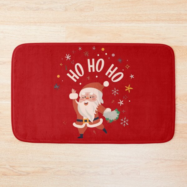 Item preview, Santa Claus singing ho ho ho designed and sold by AI-Only Creations.