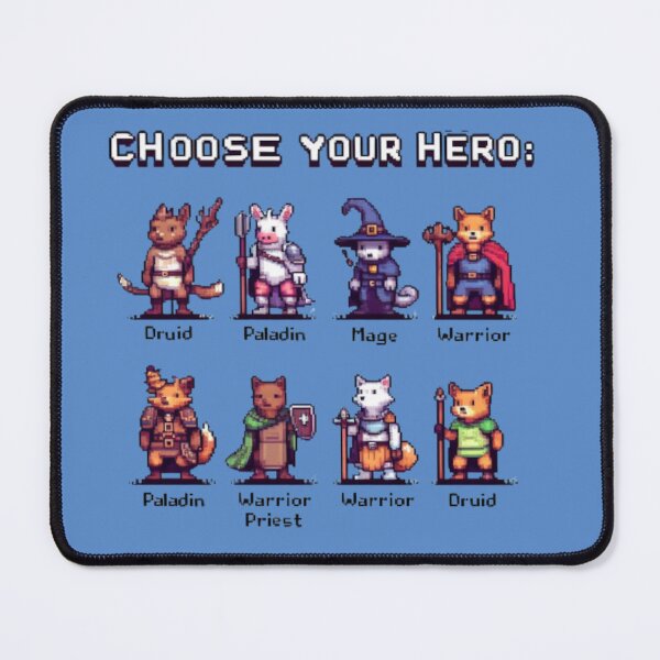 Item preview, Hero Selection designed and sold by FoxOfPixels.