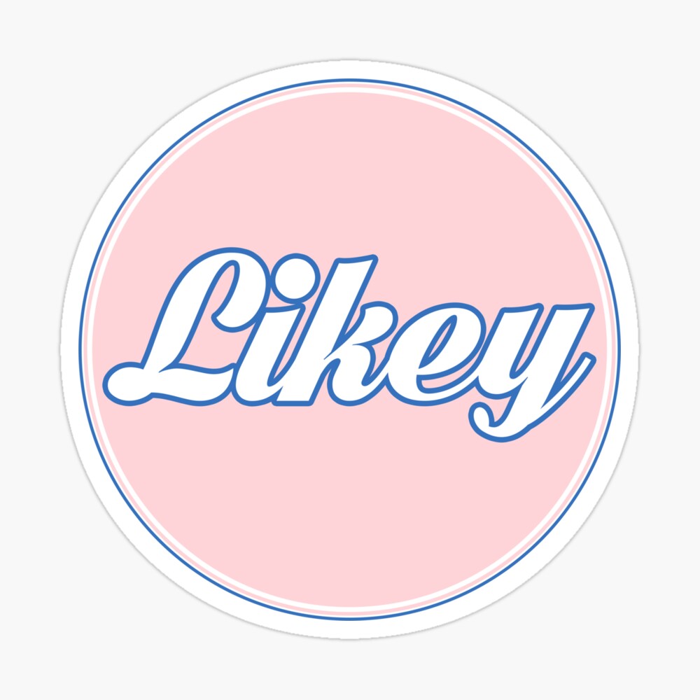 Twice Likey Poster By Genessisk Redbubble