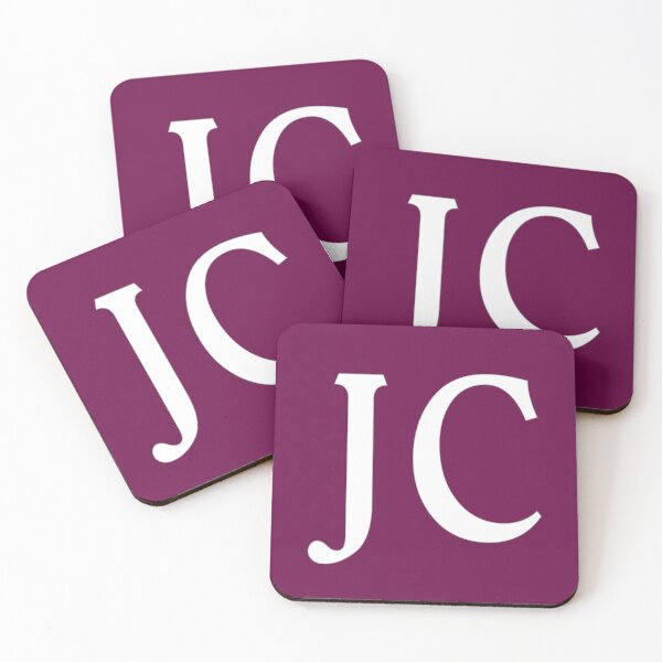 Item preview, JC Initials Monogram designed and sold by Jeallan Designs.