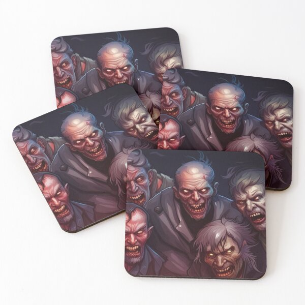 Item preview, creepy zombies  designed and sold by TheDarkVault.