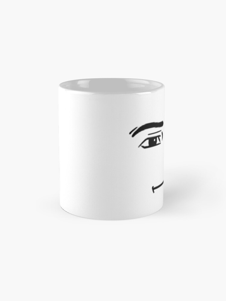 LITTLE MAN IS HERE…. MAN FACE MUG FOREVER the #roblox man face mug