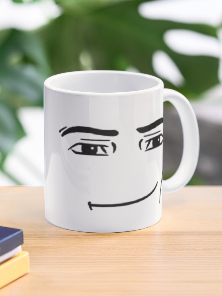 Roblox Man Face Mug Special Mug For Roblox Fans! - BigBuckle