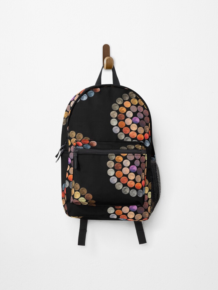 Thumbnail 1 of 3, Backpack, Many Moons designed and sold by Racyfun77.