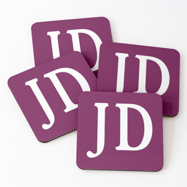 Item preview, JD Initials Monogram designed and sold by Jeallan Designs.