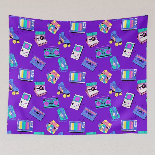 Item preview, 80s 90s Vibe Pattern III designed and sold by Lemon Pepper.