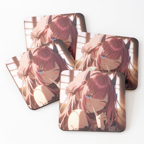 Item preview, Cute Flirty Little Demon Anime Girl designed and sold by bubblegoth.