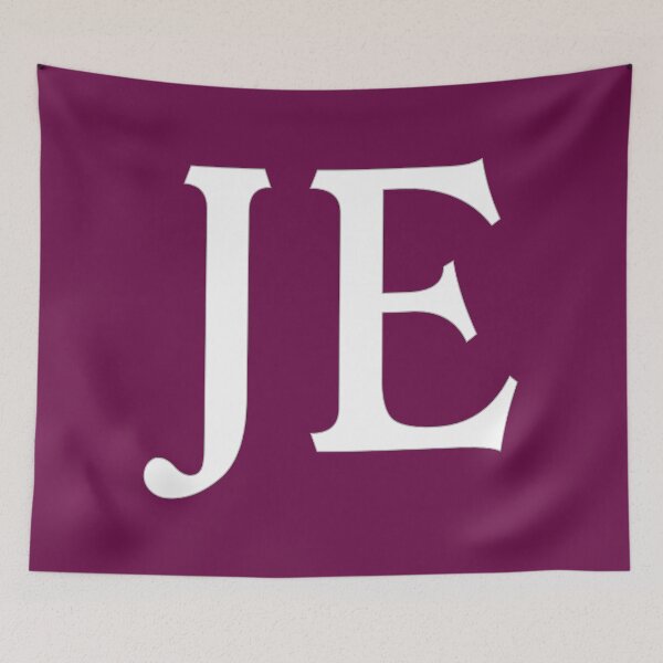Item preview, JE Initials Monogram designed and sold by Jeallan Designs.