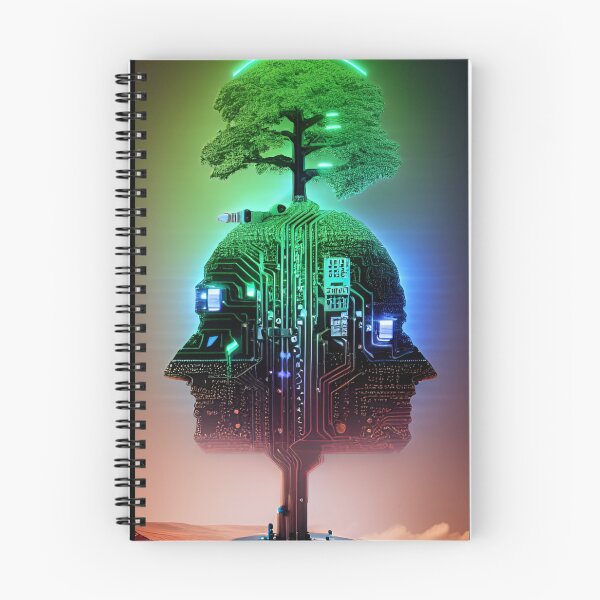 Item preview, Nature.exe #0897 Cyber Tree of Human Knowledge designed and sold by GrumpyMrGrouper.
