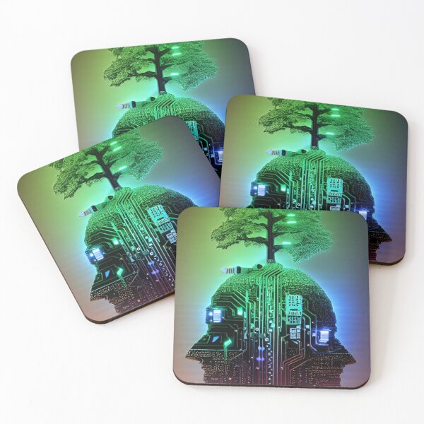 Item preview, Nature.exe #0897 Cyber Tree of Human Knowledge designed and sold by GrumpyMrGrouper.