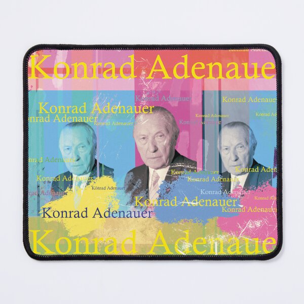 Item preview, Konrad Adenauer portrait designed and sold by Mauswohn.