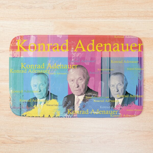 Item preview, Konrad Adenauer portrait designed and sold by Mauswohn.