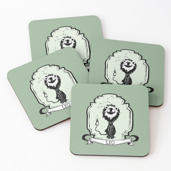 Item preview, Leo Art Astrology in Green designed and sold by BatXBone.