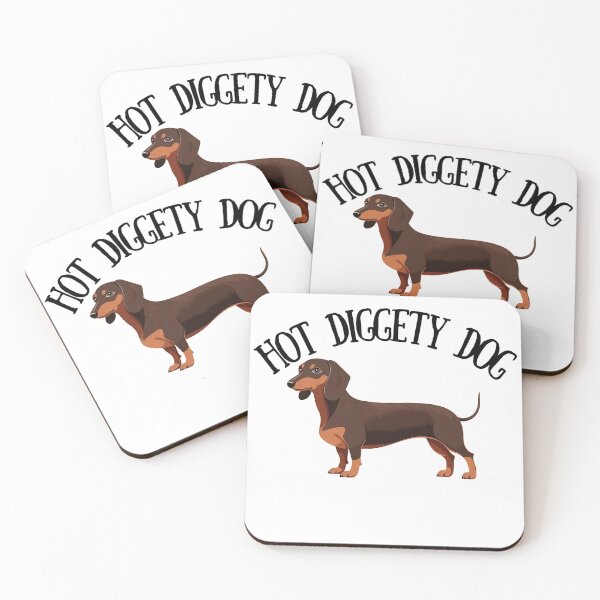 Item preview, Hot Diggety Dog! Dog Lover Gift designed and sold by SSustainable.