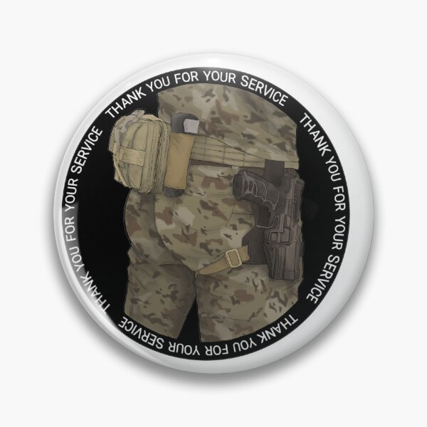 Item preview, Thank you for your service  designed and sold by ShadowofAvalon.