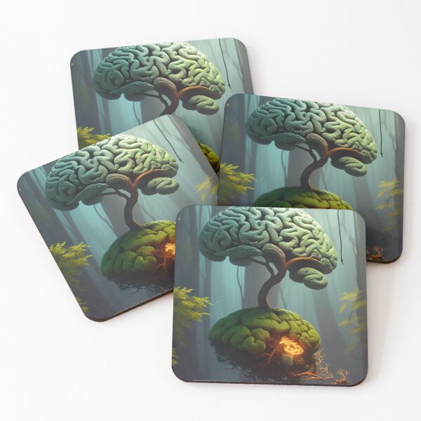 Item preview, Nature.exe #0896 Cyber Brain Tree  designed and sold by GrumpyMrGrouper.