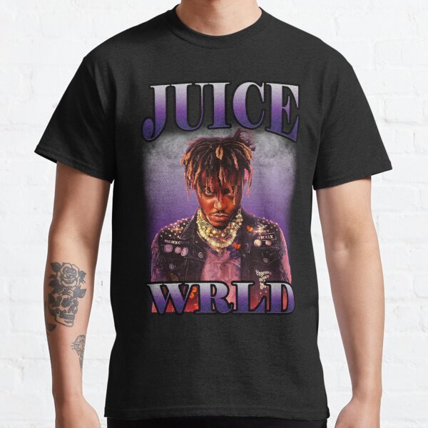 Juice WRLD Fashion and Hiphop Cartoon Simple Printing XXS To 4XL Cool and  Hiphop Fashion Printing Women/men T-shirts