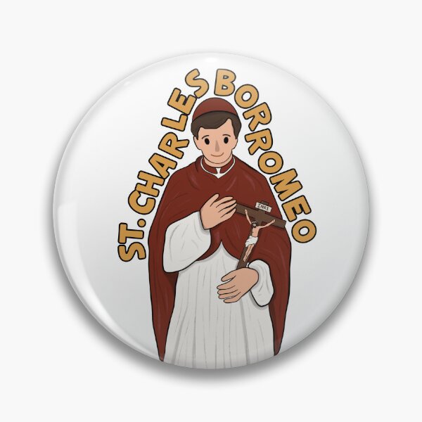 Item preview, St. Charles Borromeo designed and sold by Klawisdesign.