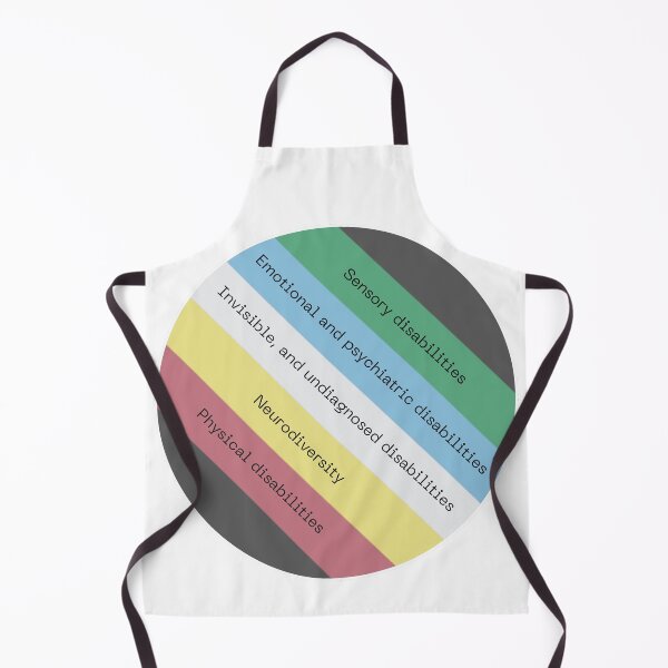 Item preview, Disability pride designed and sold by Rebecca Tyler-Squires.
