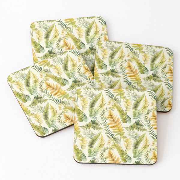 Item preview, Autumn Fern Leaves Pattern designed and sold by Blue-Banana.