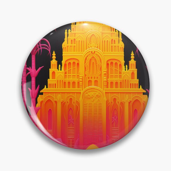 Item preview, “Neon Palatial Reverie” designed and sold by Art-Vortex-fr.