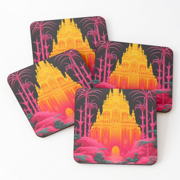 Item preview, “Neon Palatial Reverie” designed and sold by Art-Vortex-fr.