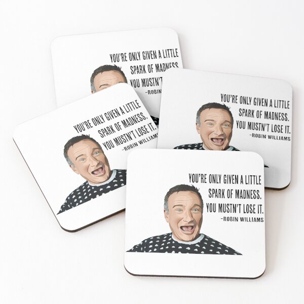 Item preview, Robin Williams Quote designed and sold by designbynic.
