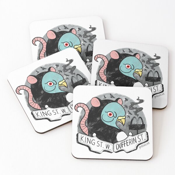 Item preview, Parkdale Apocalypse Pigeon Rat designed and sold by MadeByJenBlack.