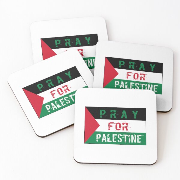 Item preview, Pray for Palestine Flag designed and sold by AJ  Liber.