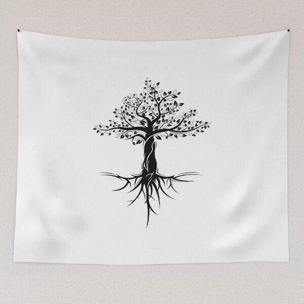 Item preview, Tree with roots. Illustration forest symbol icon leaves leaf designed and sold by AndreMi.