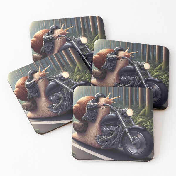 Item preview, Snail on a Motorcycle designed and sold by Getting-shirty.