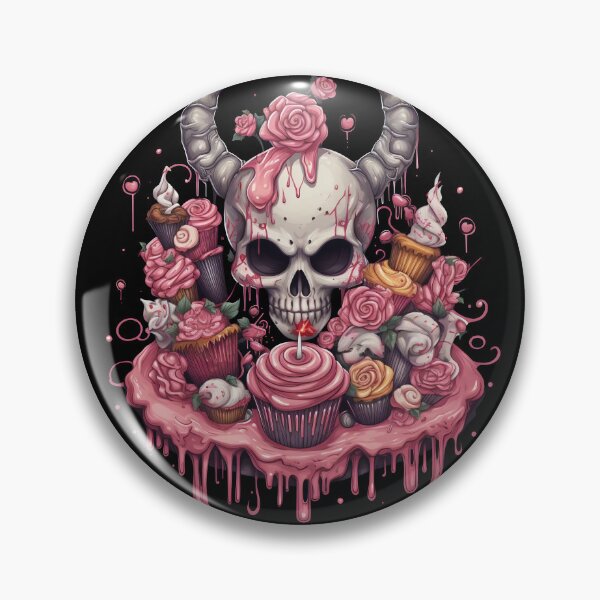 Aperçu de l'œuvre Ludiquement sombre : tentations gothiques roses créée et vendue par DarkDesign69.