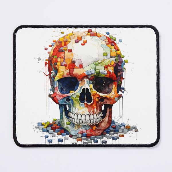 Item preview, Scull from colorful boxes designed and sold by CrazyCrowFlight.