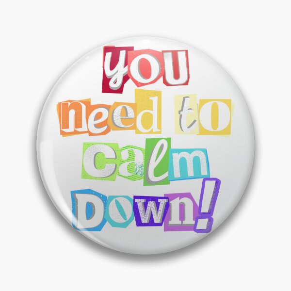 Item preview, You Need to Calm Down Lover Taylor Swift Rainbow Pride designed and sold by grndthft.