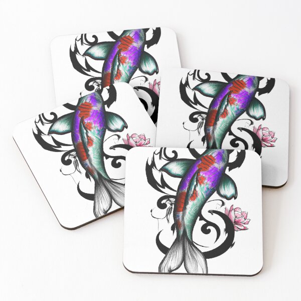 Item preview, Vibrant Koi Serenity designed and sold by Drake Lewdly.