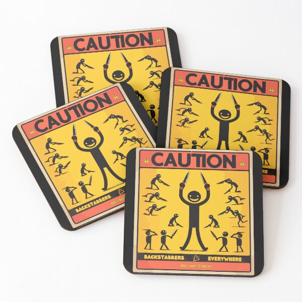 Item preview, Backstabbers don't trust to nobody designed and sold by TomFrontierArt.