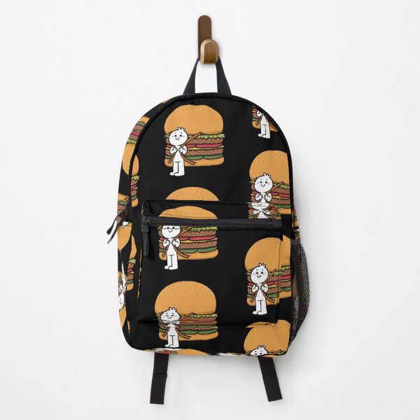 Item preview, Backpack burger designed and sold by bubboboon.