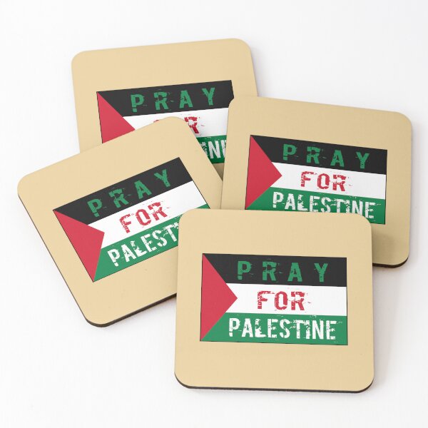 Item preview, Pray for Palestine Art Flag designed and sold by AJ  Liber.