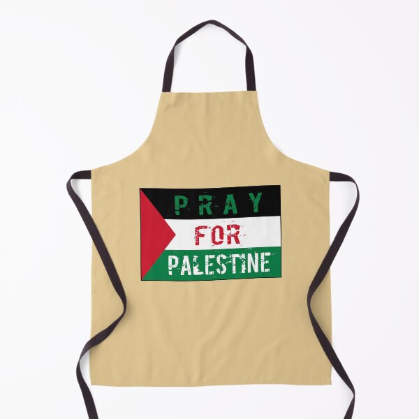 Item preview, Pray for Palestine Art Flag designed and sold by AJ Liber.