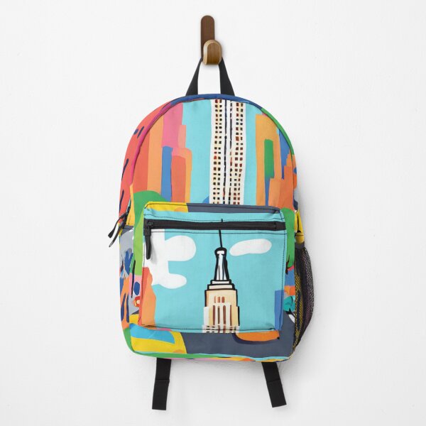 Item preview, World travel fly to New York , USA  in cute colorful  brafdesign  designed and sold by Brafdesign.