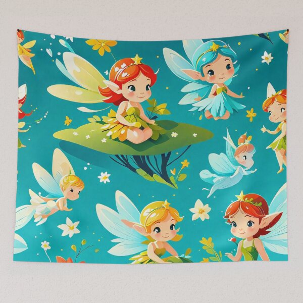 Item preview, 005 Cute Fairies designed and sold by Alexis Art Collection.