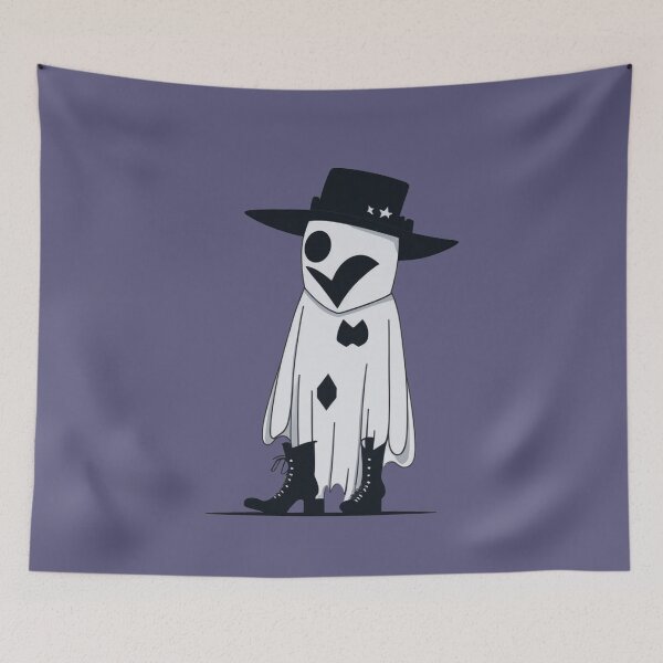 Item preview, Cool Halloween Ghost cowboy Style!  designed and sold by Pandety.