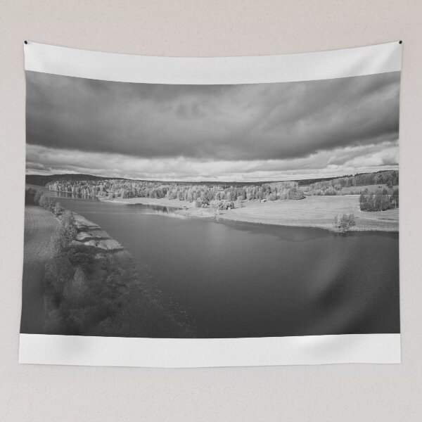 Item preview, Piikkilanjarvi. October landscapes bw number 8 designed and sold by Jouko Lehto Photography.