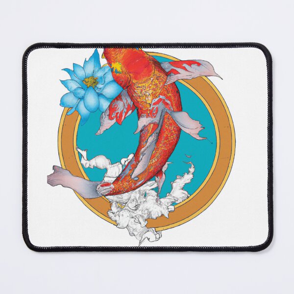 Item preview, Splendid Koi: Japanese-inspired Tattoo Design designed and sold by Drake Lewdly.