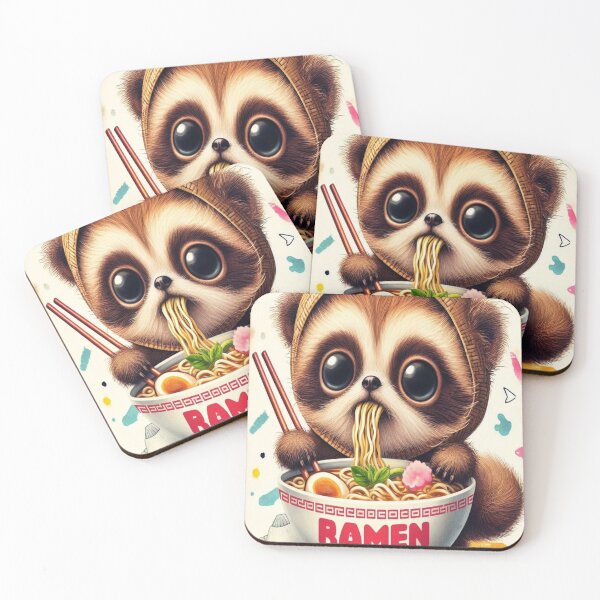 Item preview, cut pet ramen designed and sold by pageart.