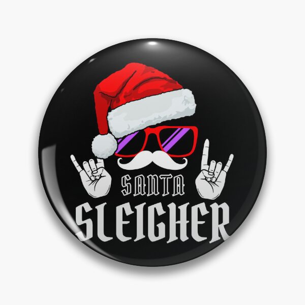 Item preview, Santa sleigher funny sleigher hail santa metal santa designed and sold by Mixture-DESIGN.