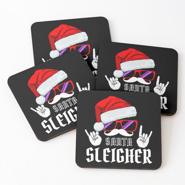 Item preview, Santa sleigher funny sleigher hail santa metal santa designed and sold by Mixture-DESIGN.