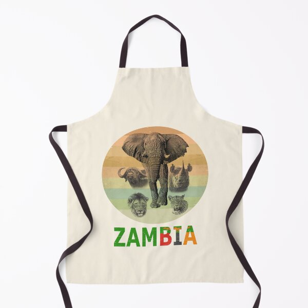 Item preview, Zambia Wildlife "Big Five" Artwork for Zambia Safari designed and sold by Scotch Macaskill.